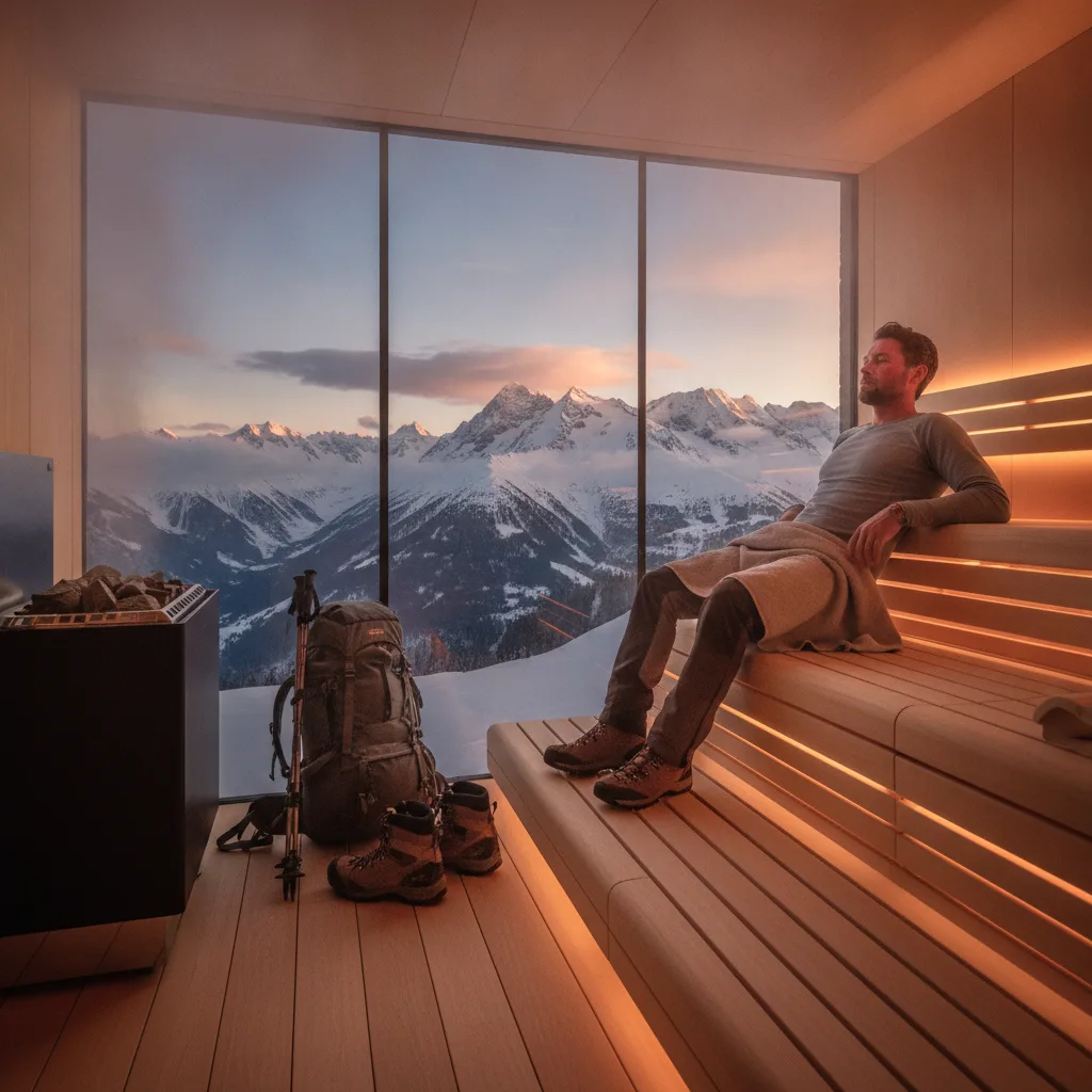 Bienfaits sauna après randonnée montagne, le guide 2026 - bienfaits sauna apres randonnee montagne