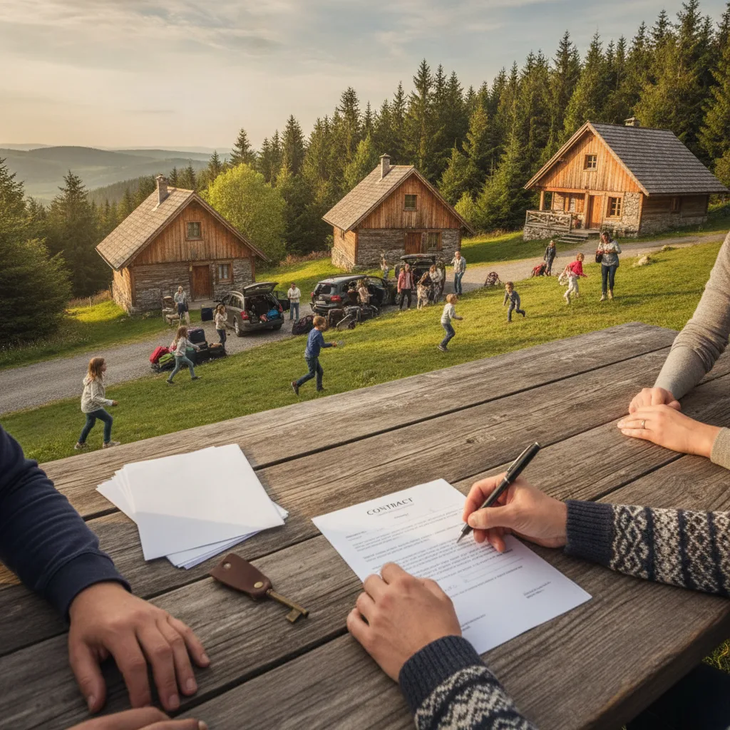 Réserver plusieurs gîtes Vosges avec un seul contrat - reserver plusieurs gites vosges contrat