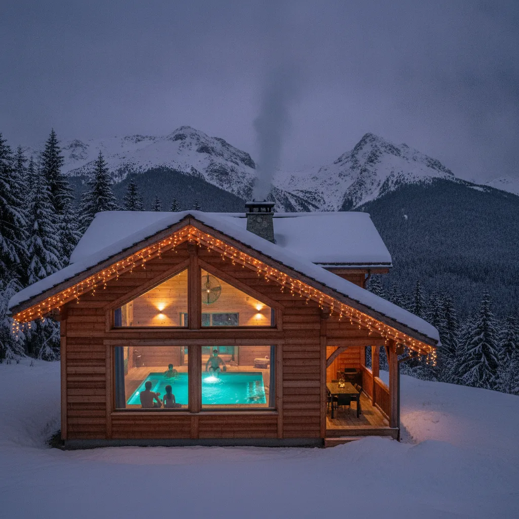 Vacances Noël Vosges en gîte avec piscine chauffée - vacances noel vosges gite piscine