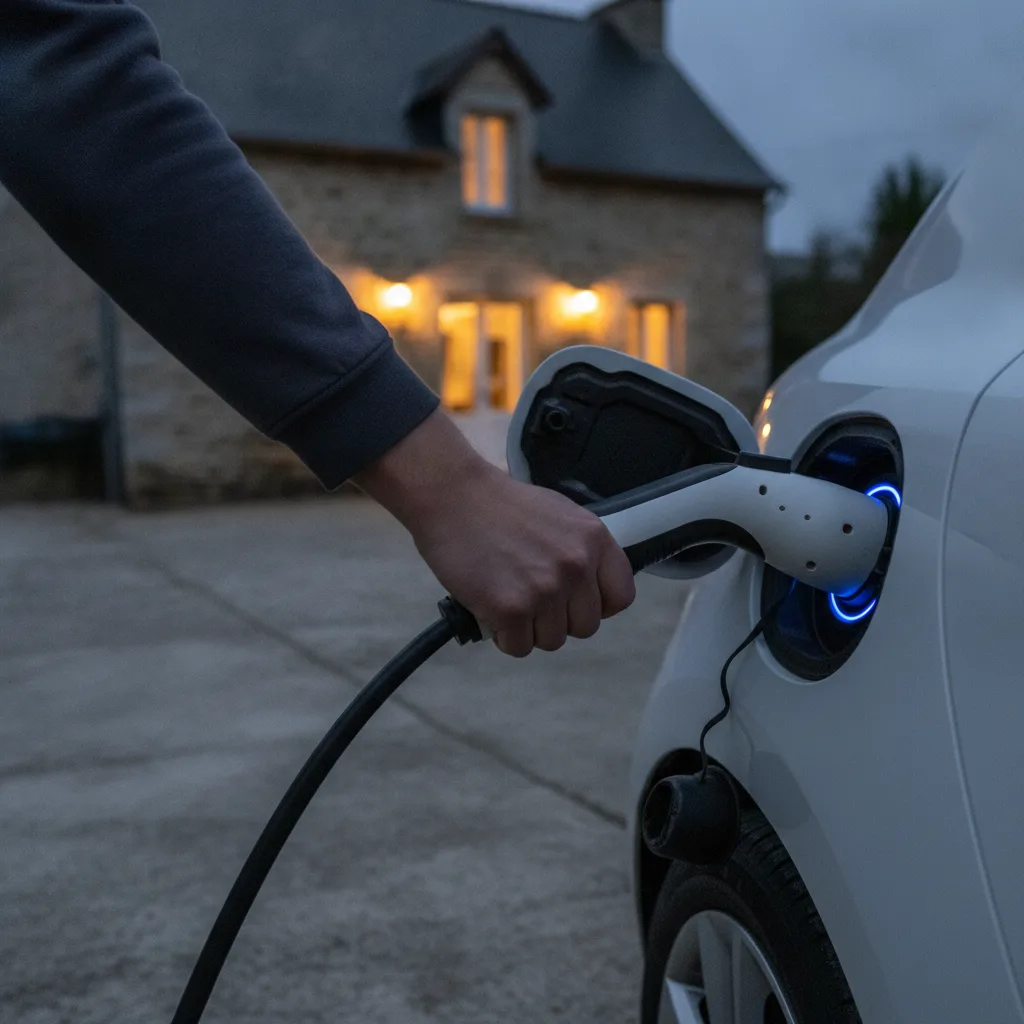 borne recharge voiture électrique gîte Vosges
