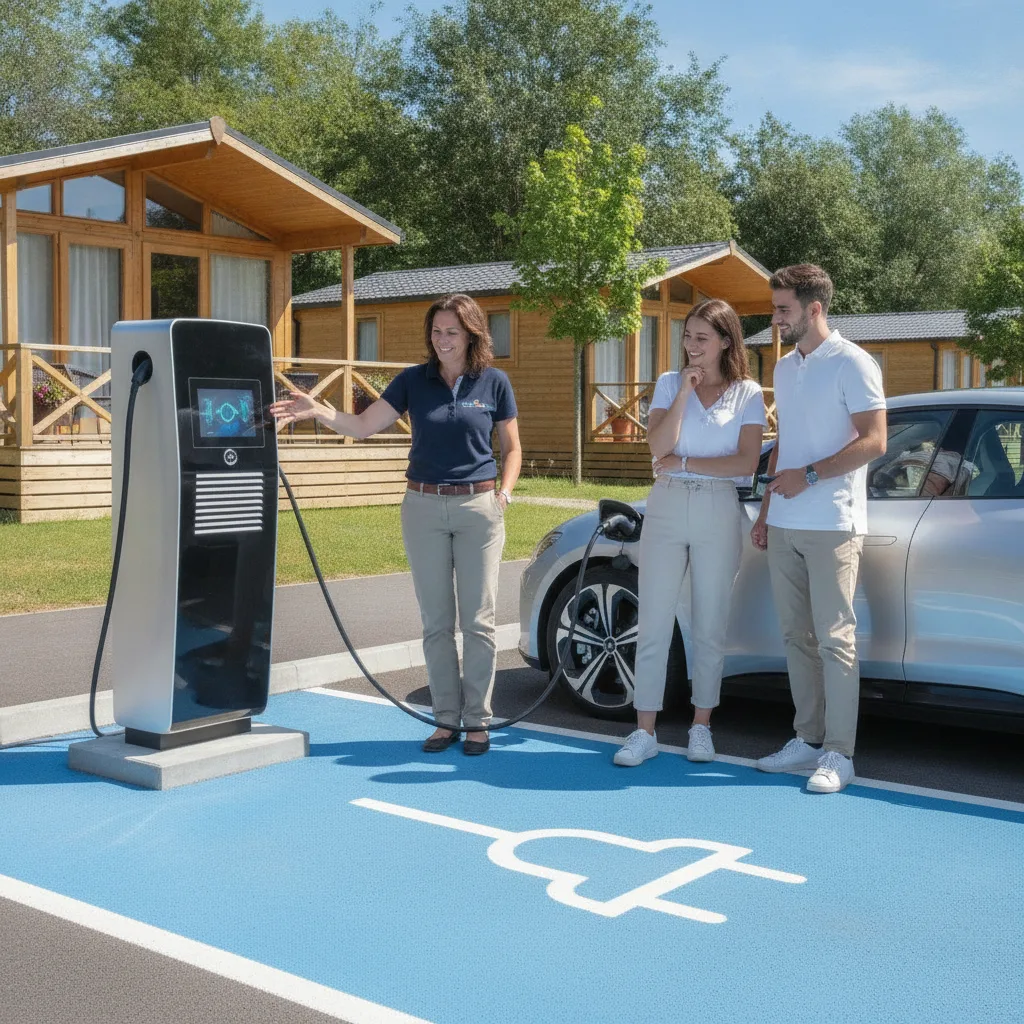 borne recharge voiture électrique gîte Vosges