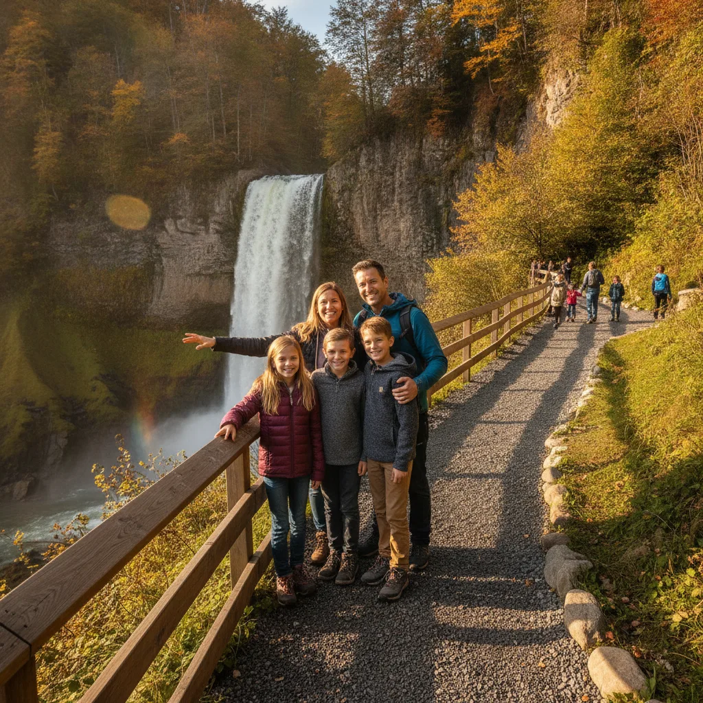 cascade Tendon Vosges visite