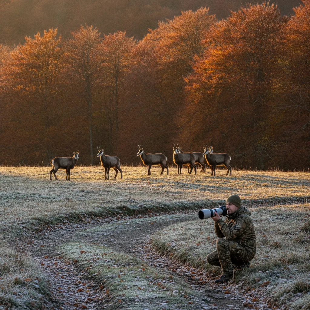 faune Vosges chamois lynx observation
