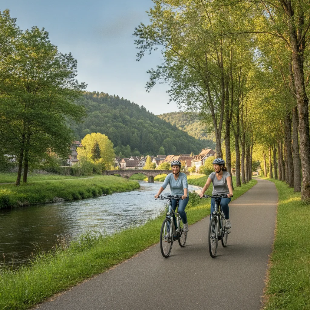 vélo électrique Vosges location circuit