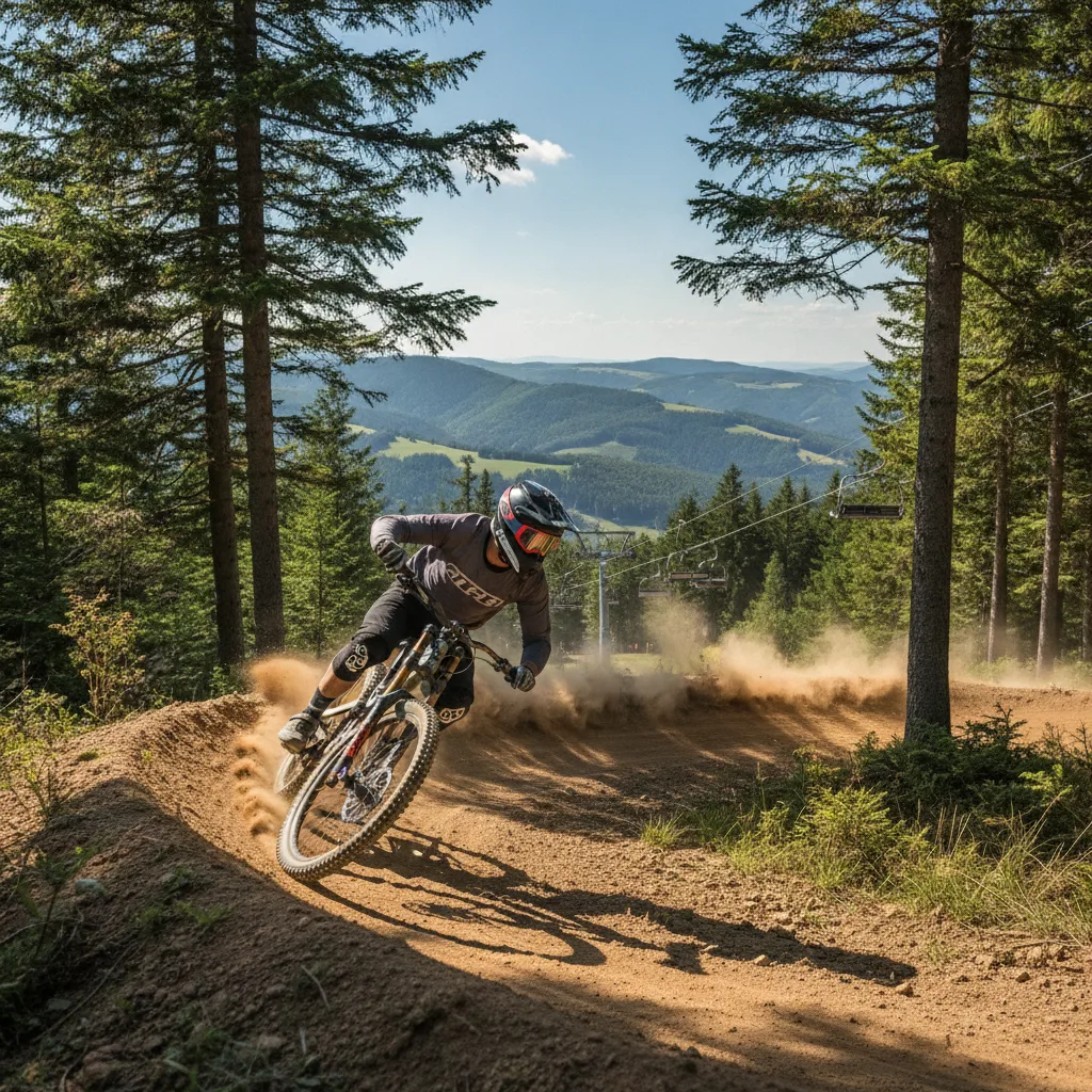 VTT La Bresse bike park enduro – pistes et tarifs 2026 - vtt bresse bike park enduro