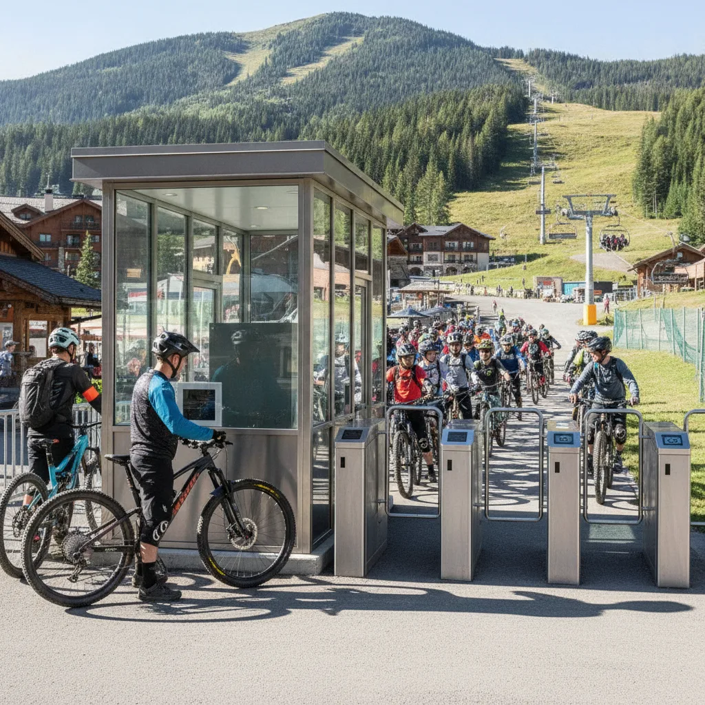 VTT La Bresse bike park enduro